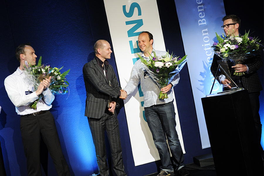 Award-uitreiking Siemens PLM Connection Benelux 2012